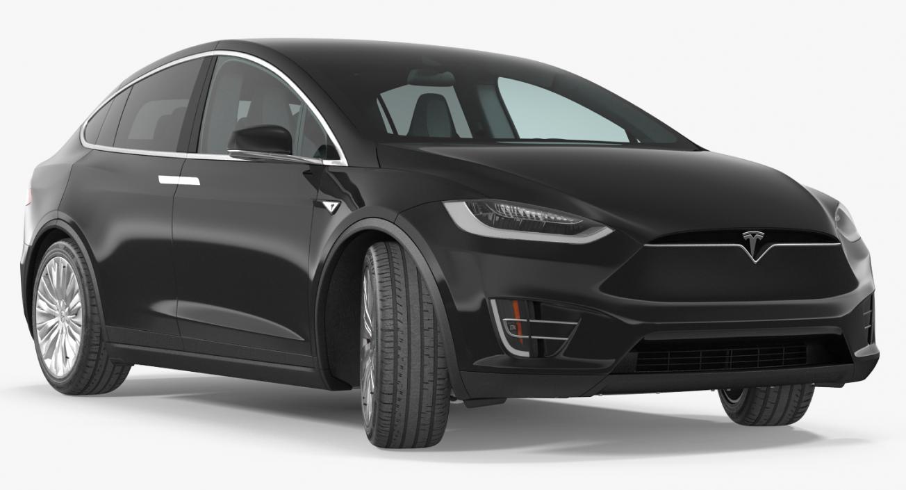 Tesla Model X 75D 2017 3D