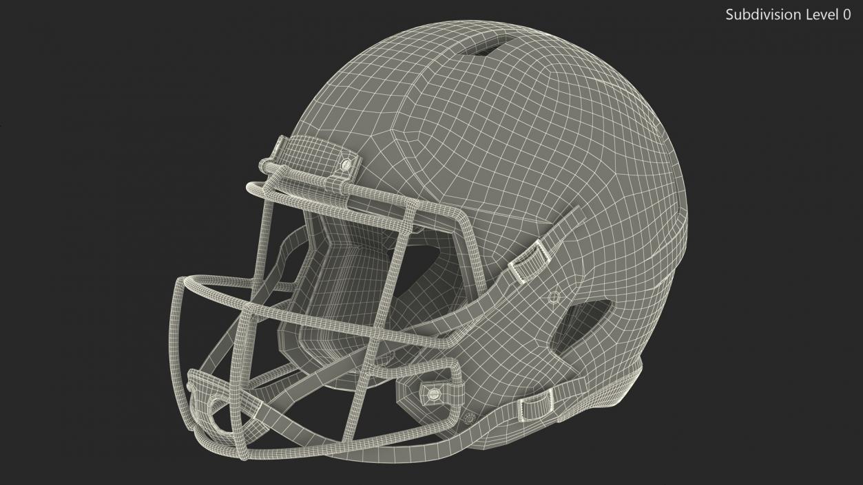 Schutt Football Helmet 3D