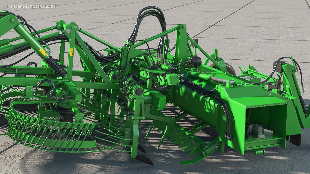 3D Sugar Beet Harvesting Unit