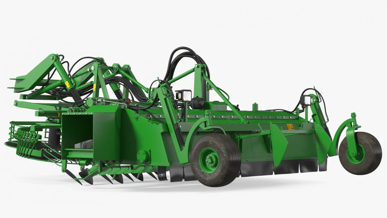 3D Sugar Beet Harvesting Unit