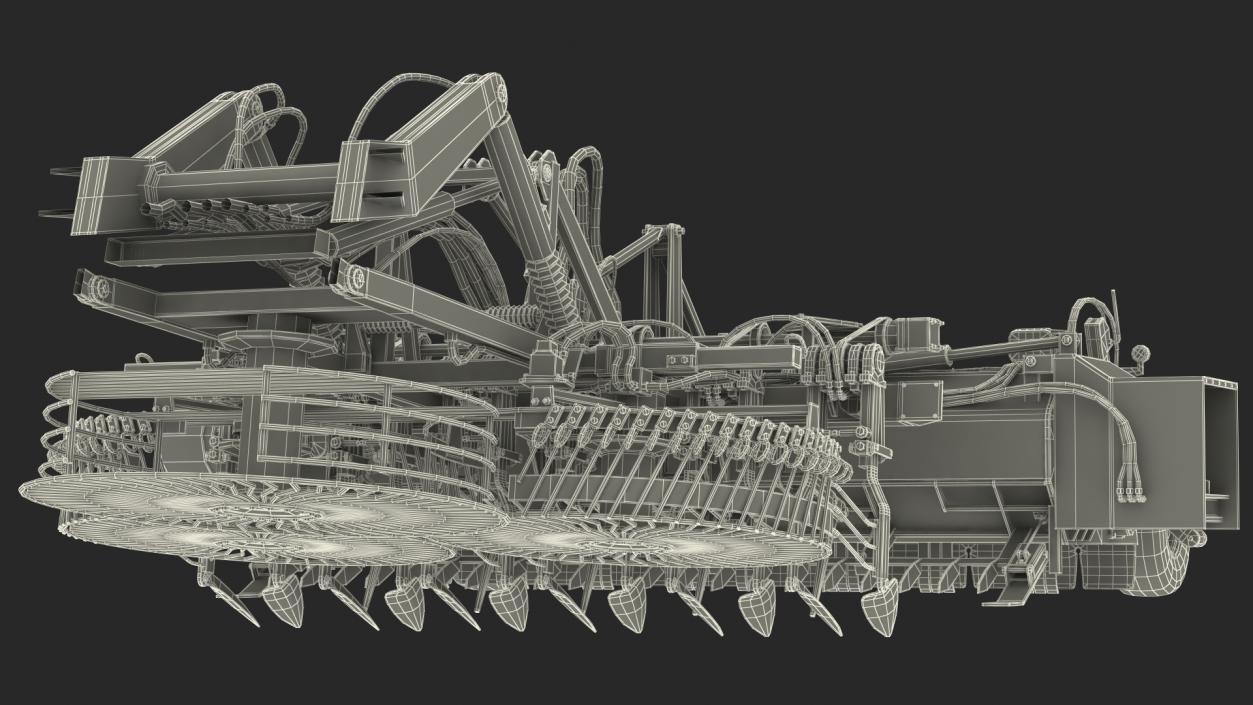 3D Sugar Beet Harvesting Unit