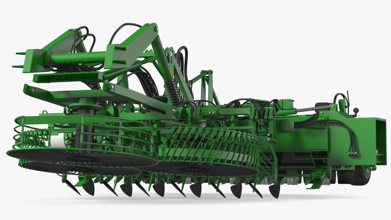 3D Sugar Beet Harvesting Unit