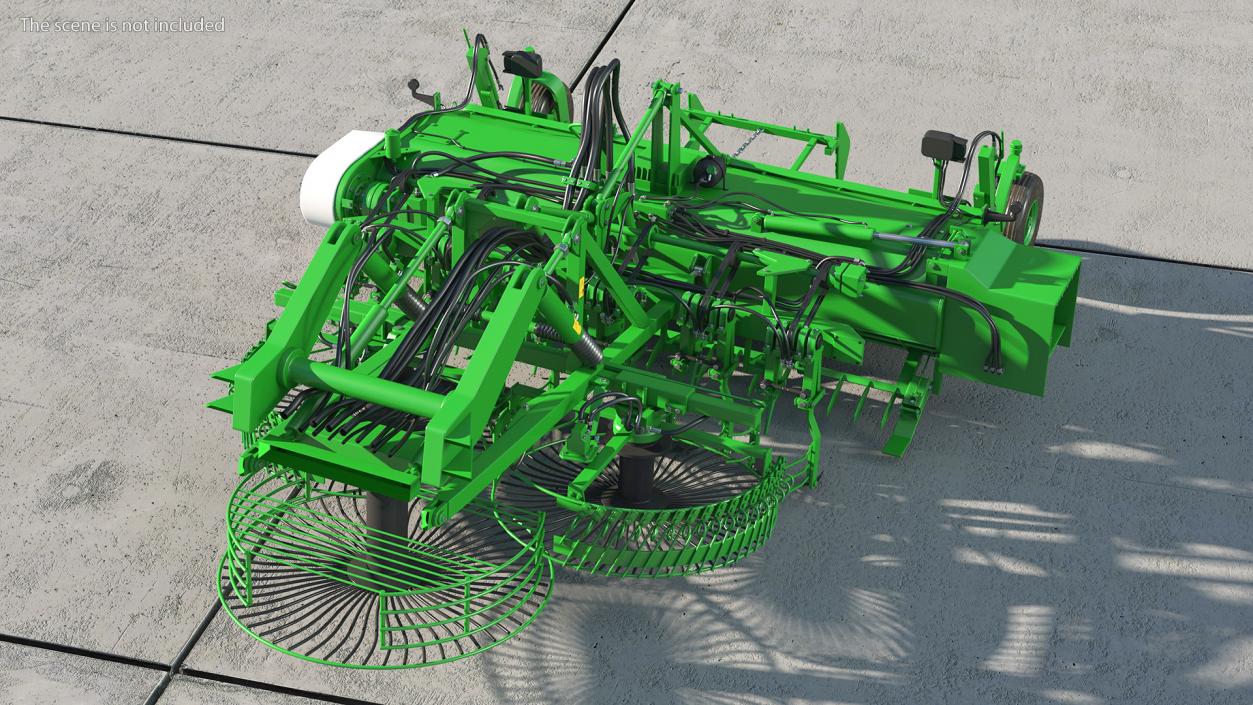 3D Sugar Beet Harvesting Unit