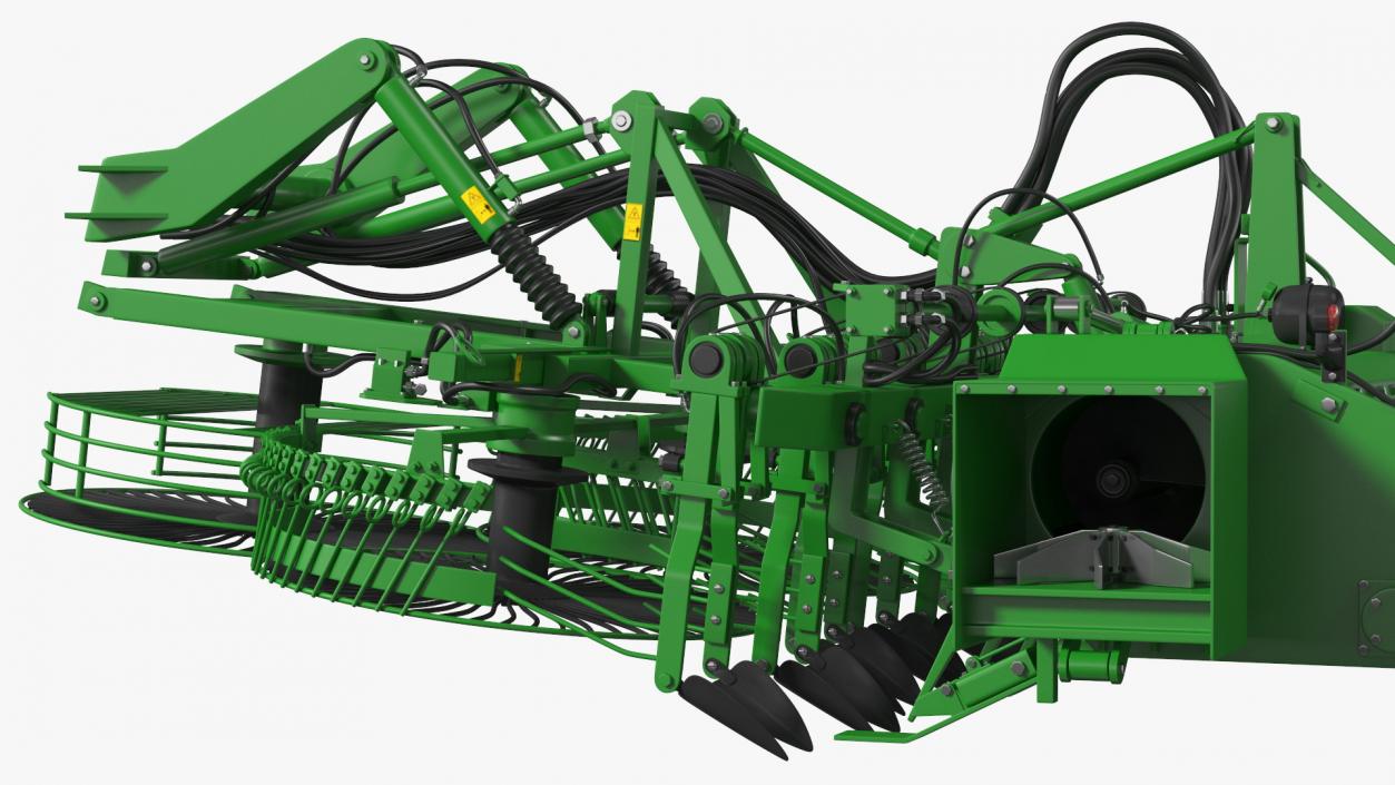 3D Sugar Beet Harvesting Unit