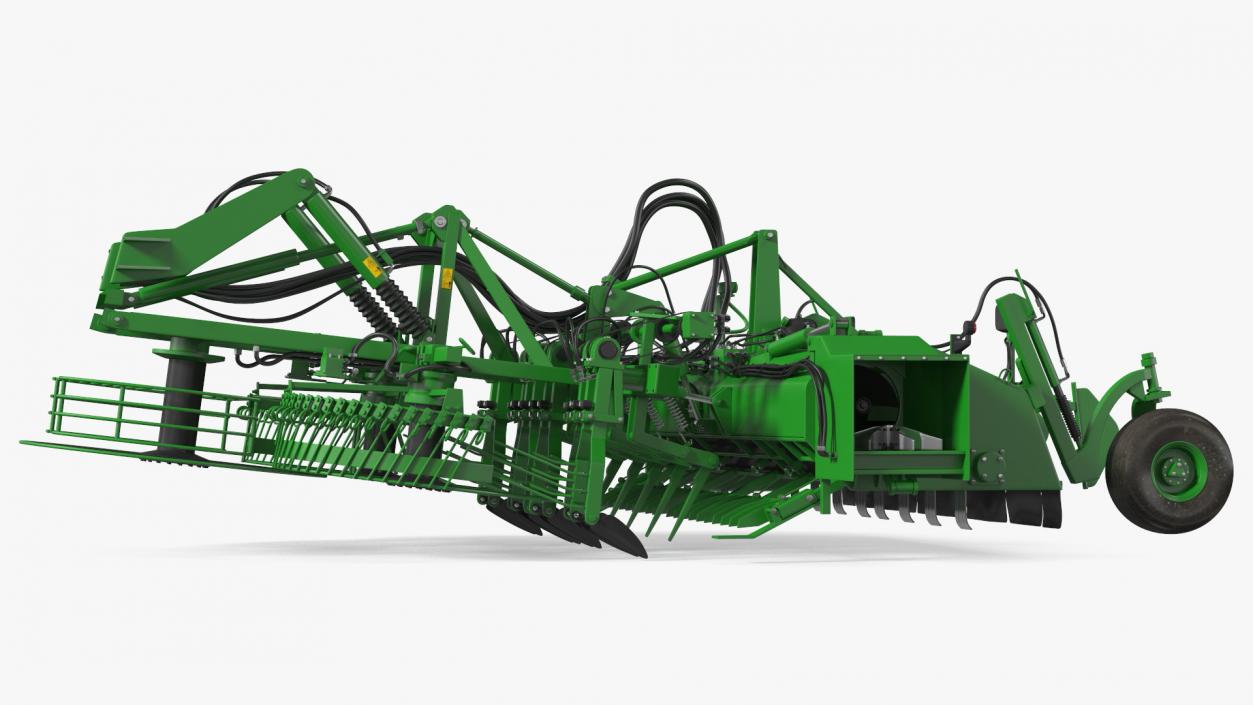 3D Sugar Beet Harvesting Unit