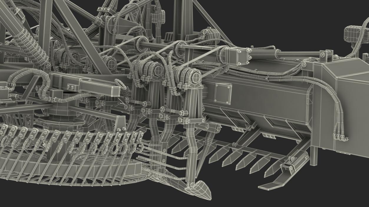 3D Sugar Beet Harvesting Unit