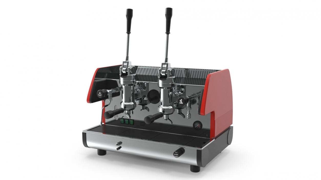 3D 2-Group Lever Commercial Espresso Machine