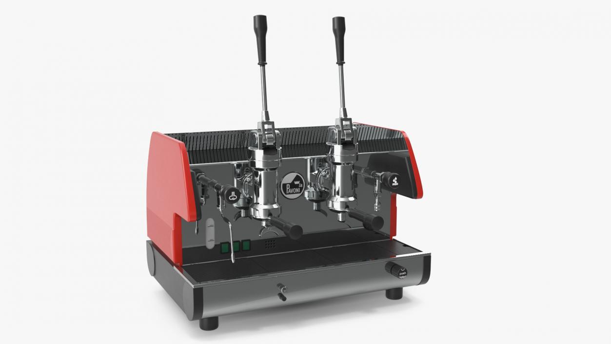 3D 2-Group Lever Commercial Espresso Machine