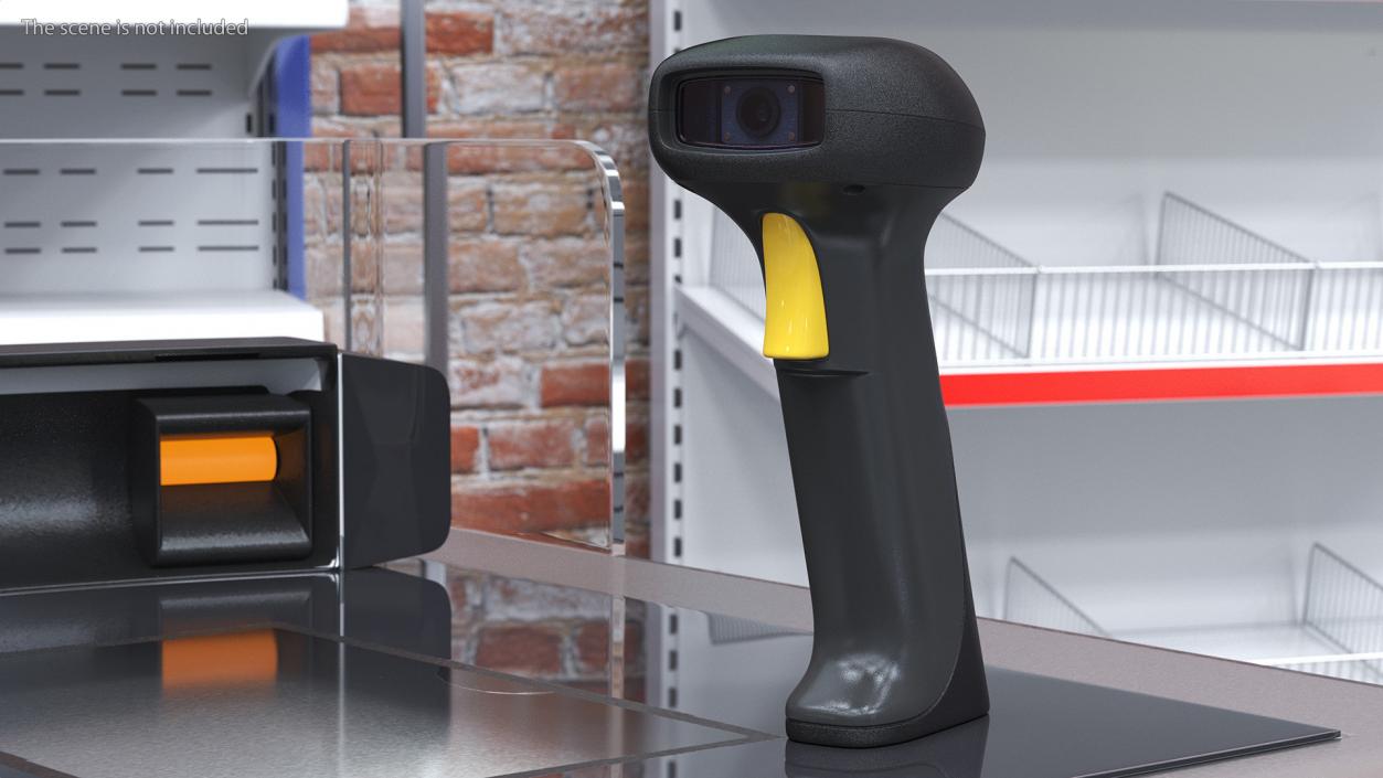 Barcode Scanners Collection 2 3D model