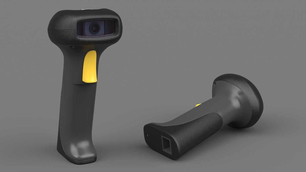 Barcode Scanners Collection 2 3D model