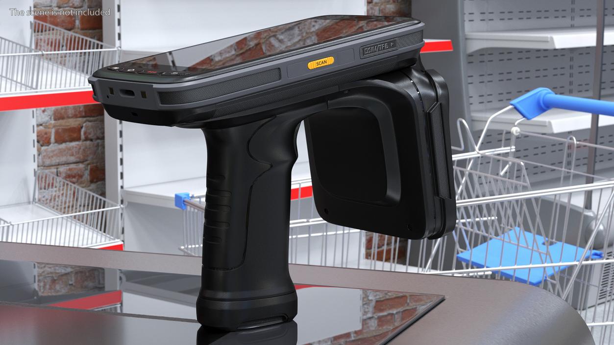 Barcode Scanners Collection 2 3D model