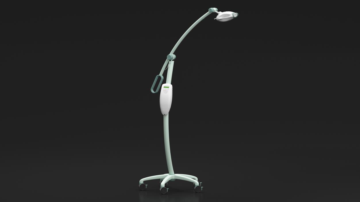 3D Teeth Whitening Floor Lamp Rigged model