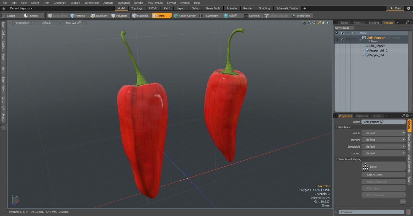 Chili Pepper 3D