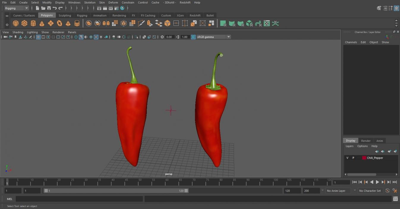 Chili Pepper 3D