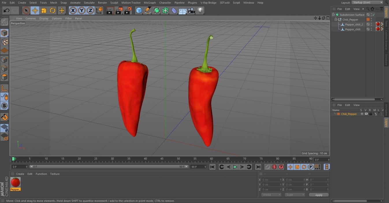 Chili Pepper 3D