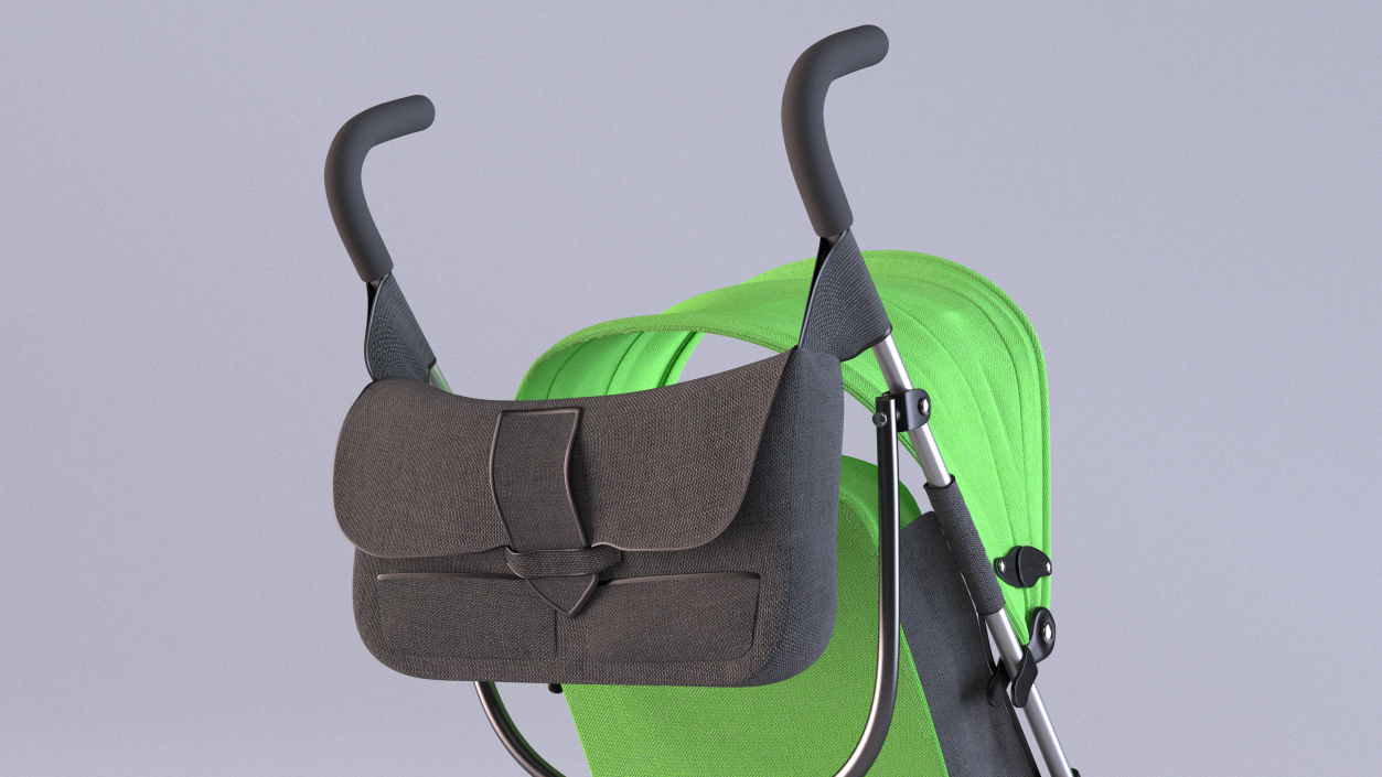 Lightweight Umbrella Stroller Spring Green 3D