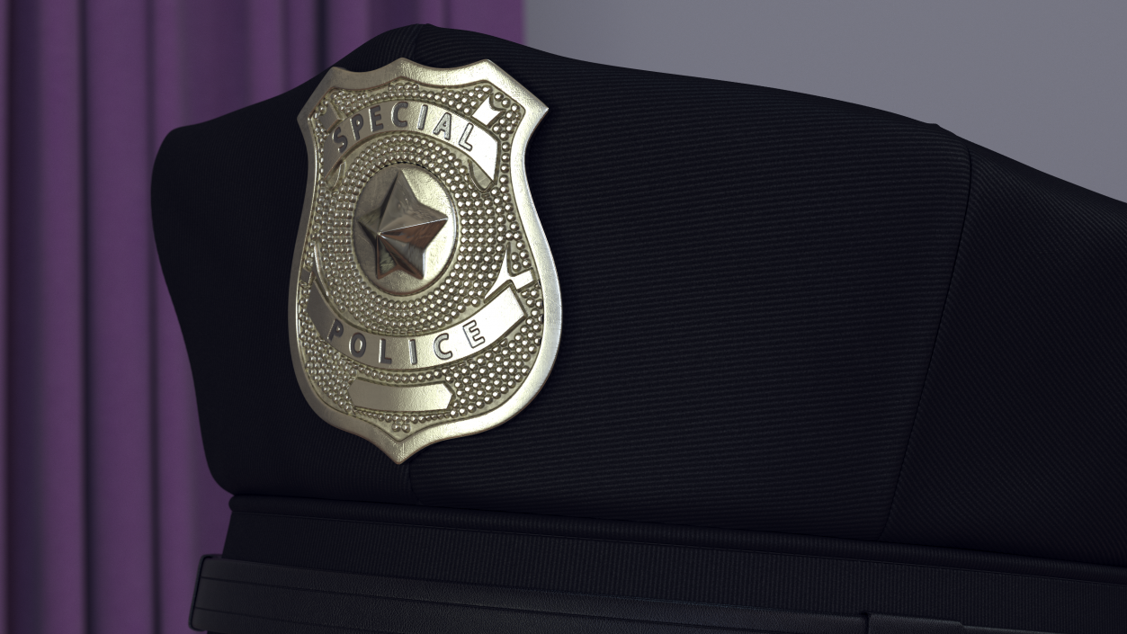 3D model Special Police Badge