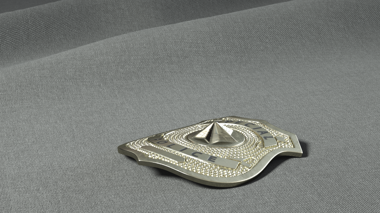 3D model Special Police Badge