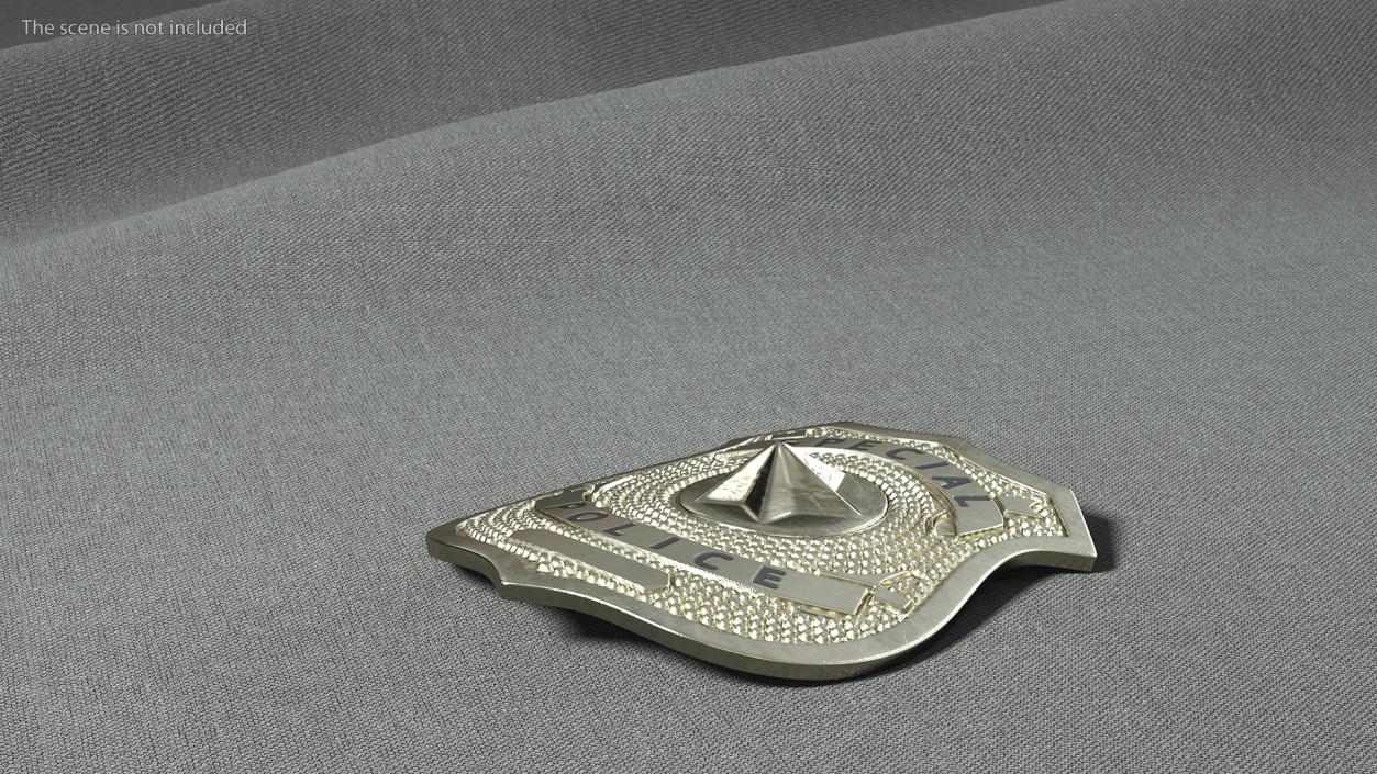 3D model Special Police Badge