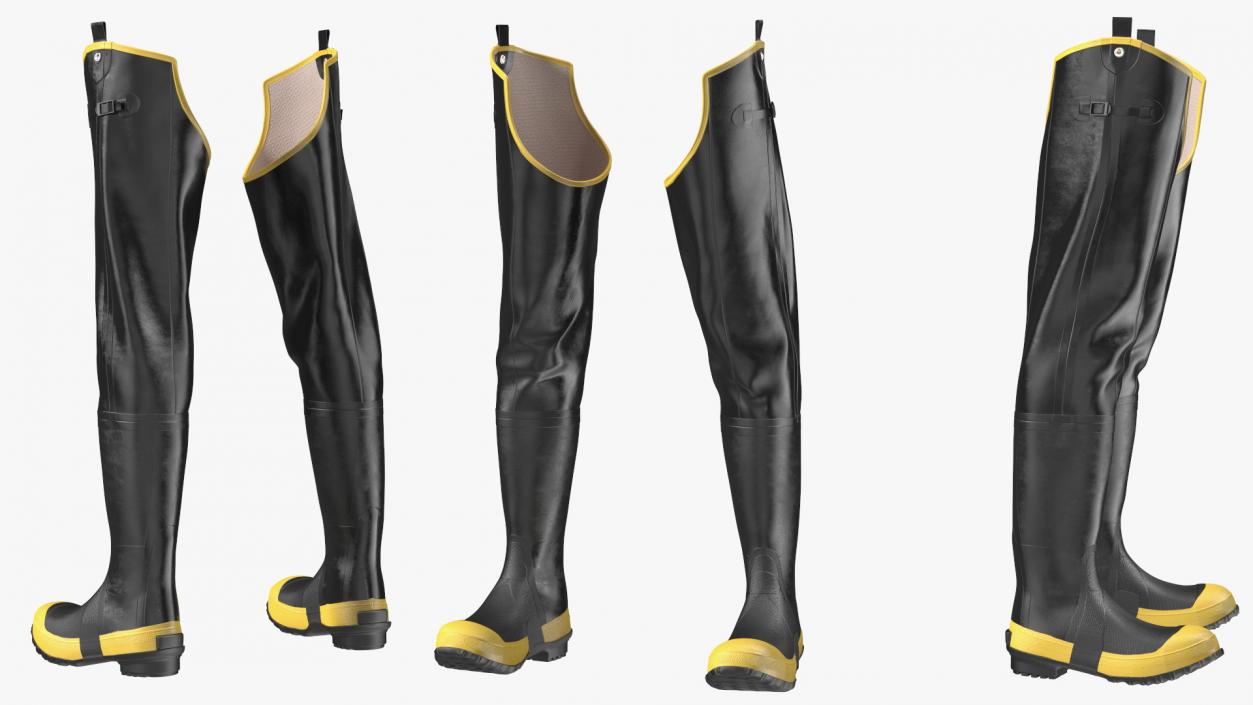 3D model Waterproof Hip Waders for Work