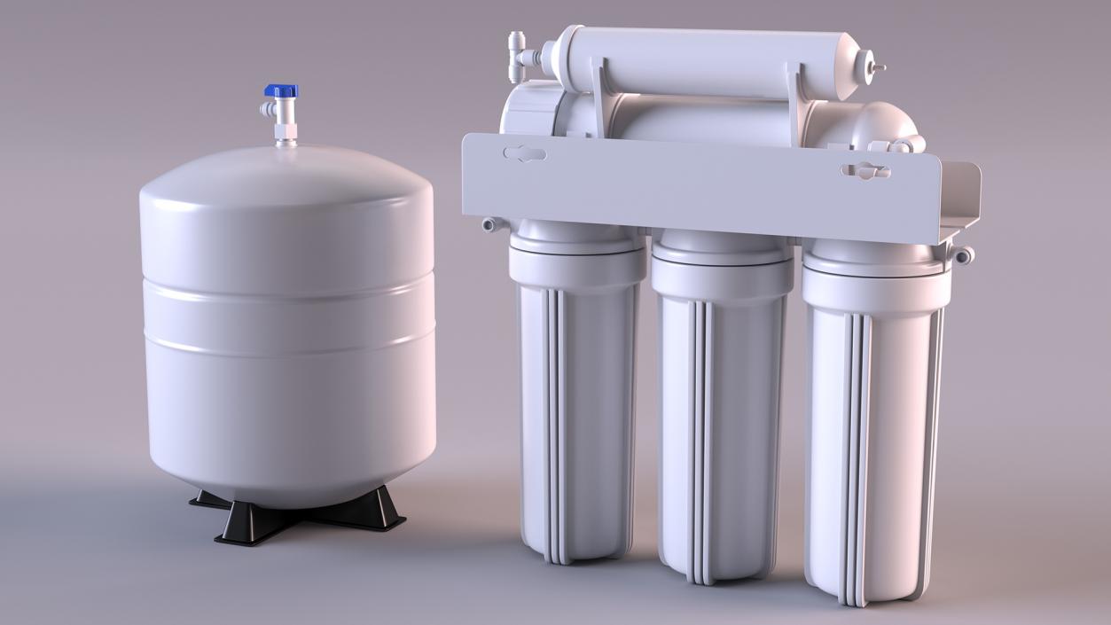 3D Apec Water Filtration System model