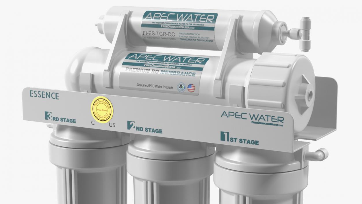 3D Apec Water Filtration System model