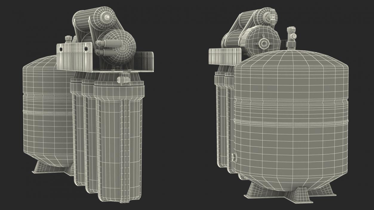 3D Apec Water Filtration System model