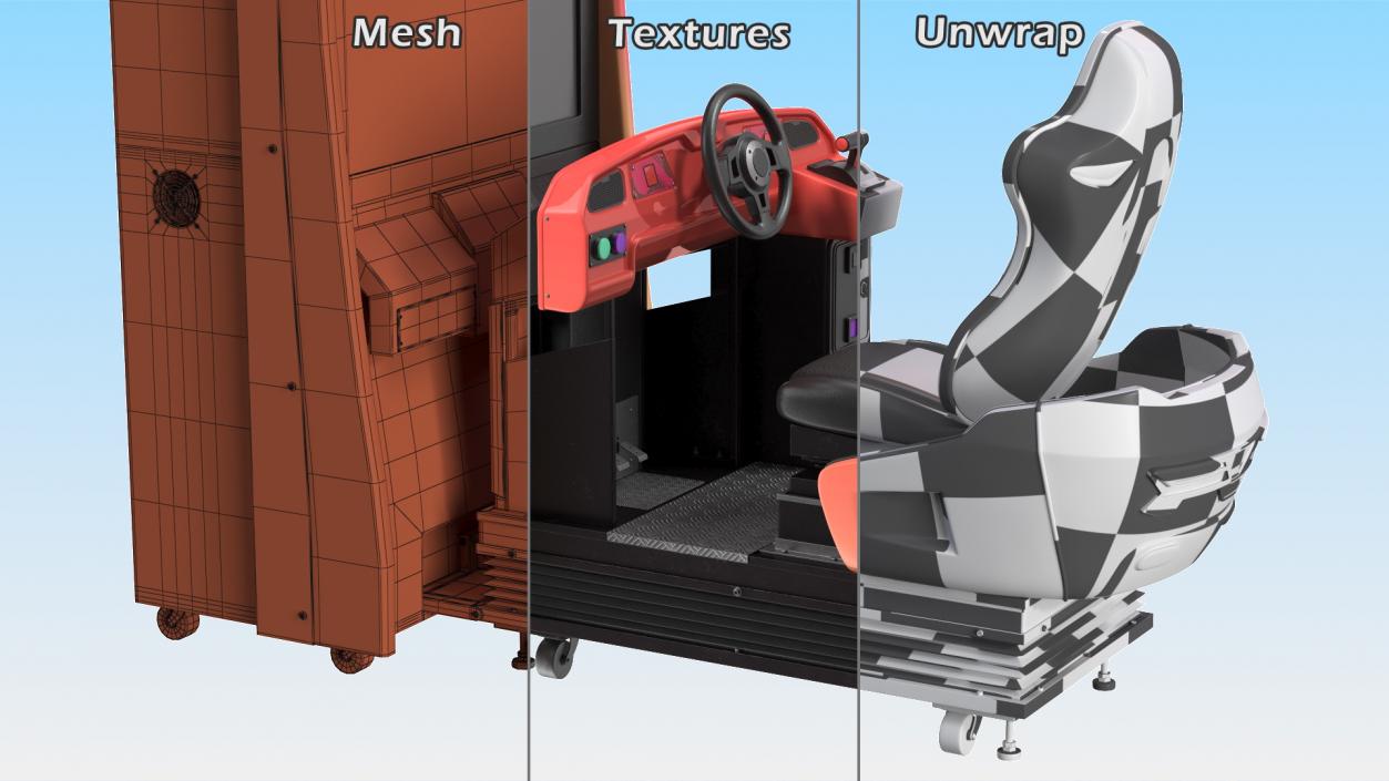 Driving Arcade Machine 3D