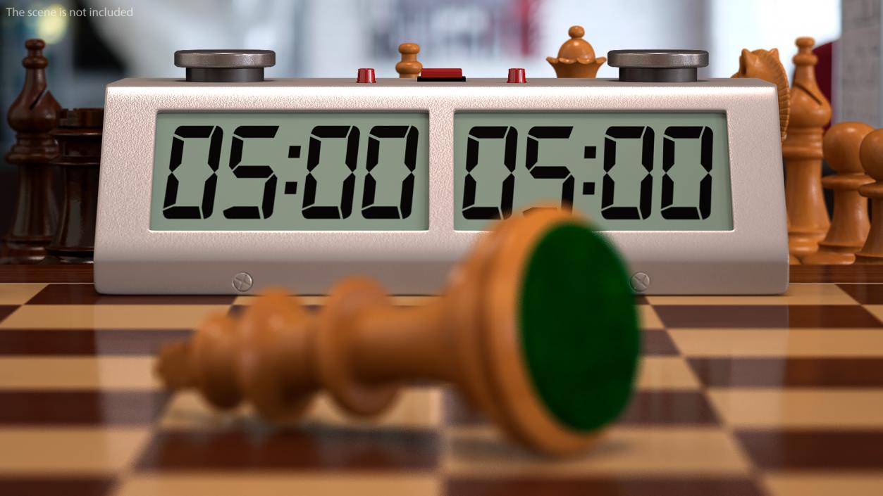 ZMart Pro Digital Chess Clock 3D model