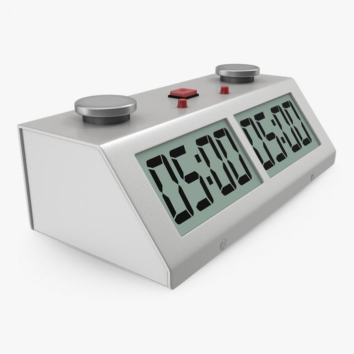 ZMart Pro Digital Chess Clock 3D model