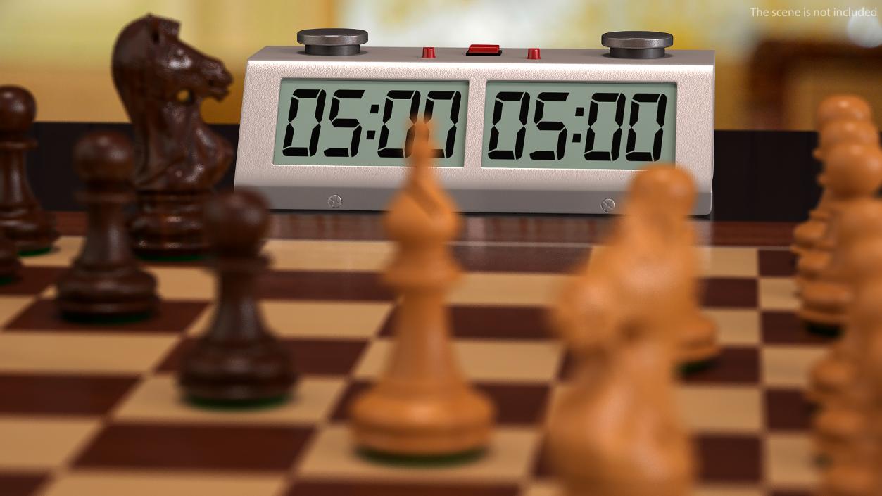 ZMart Pro Digital Chess Clock 3D model