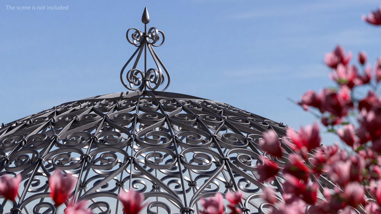 3D Marble Stone Garden Gazebo