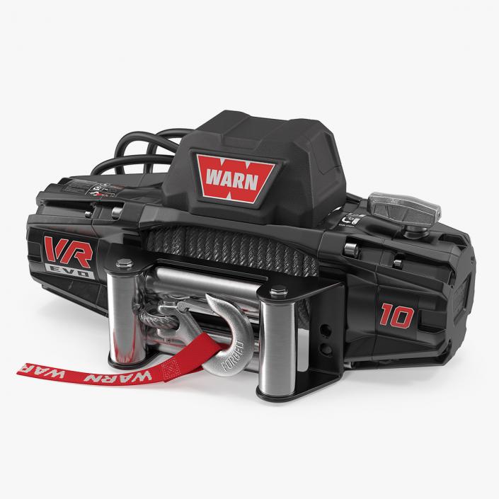 Electric Winch WARN VR EVO 10 3D model