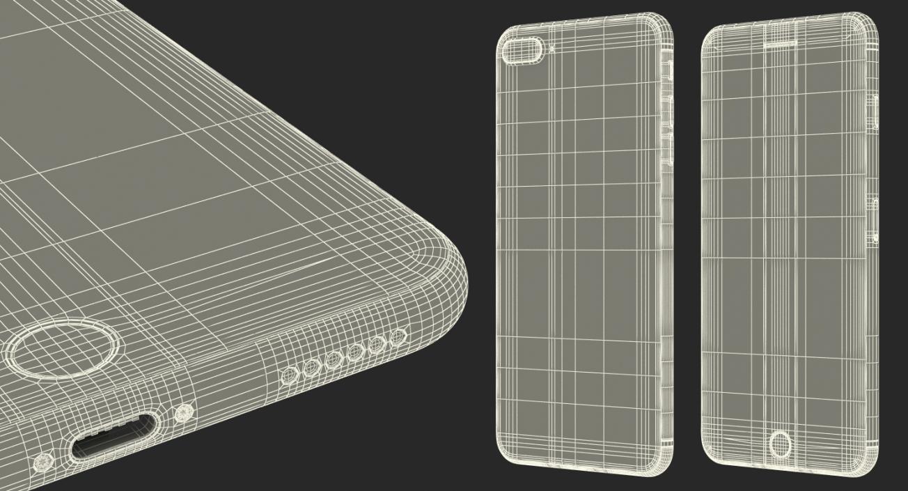 iPhone 8 Plus Black 3D model