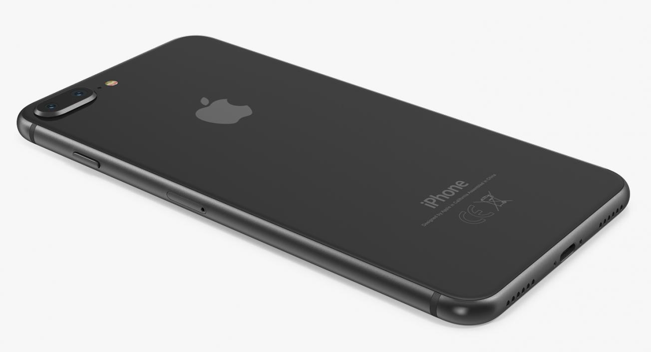 iPhone 8 Plus Black 3D model