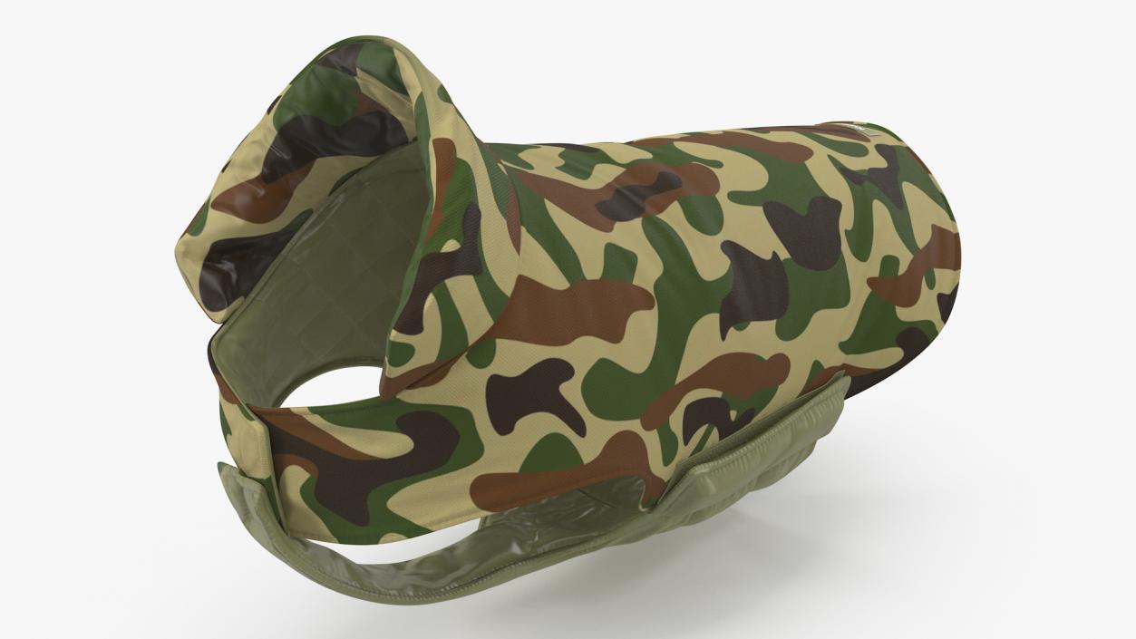 Dog Coat Camouflage 3D model