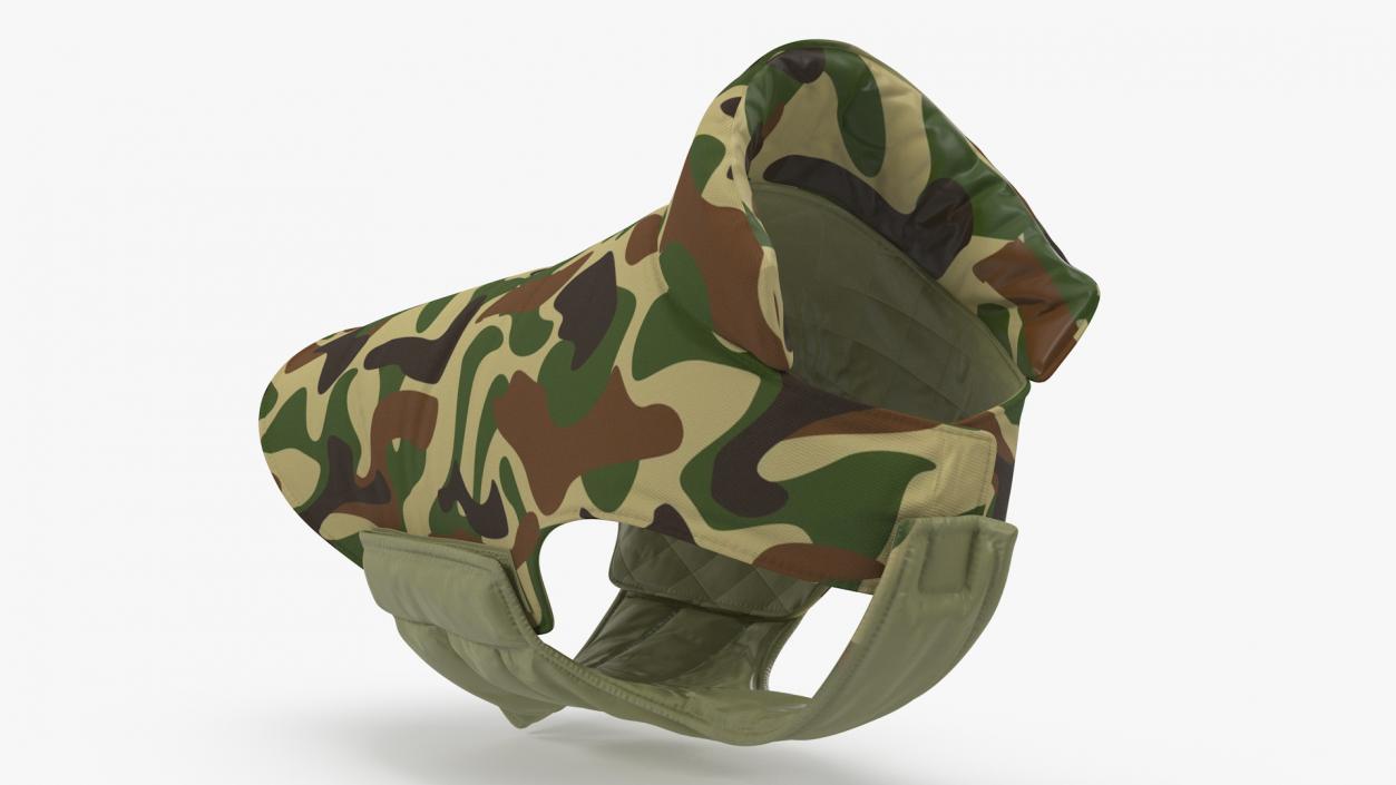 Dog Coat Camouflage 3D model