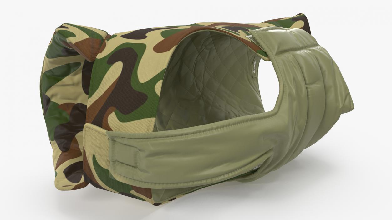 Dog Coat Camouflage 3D model