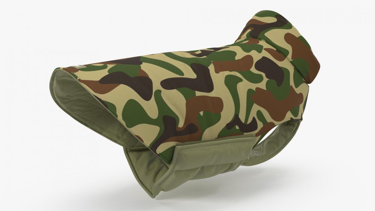 Dog Coat Camouflage 3D model