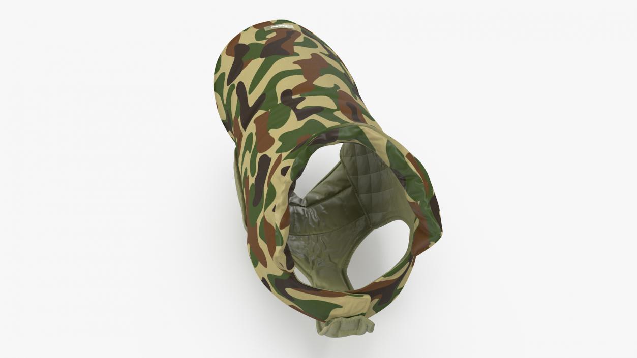 Dog Coat Camouflage 3D model