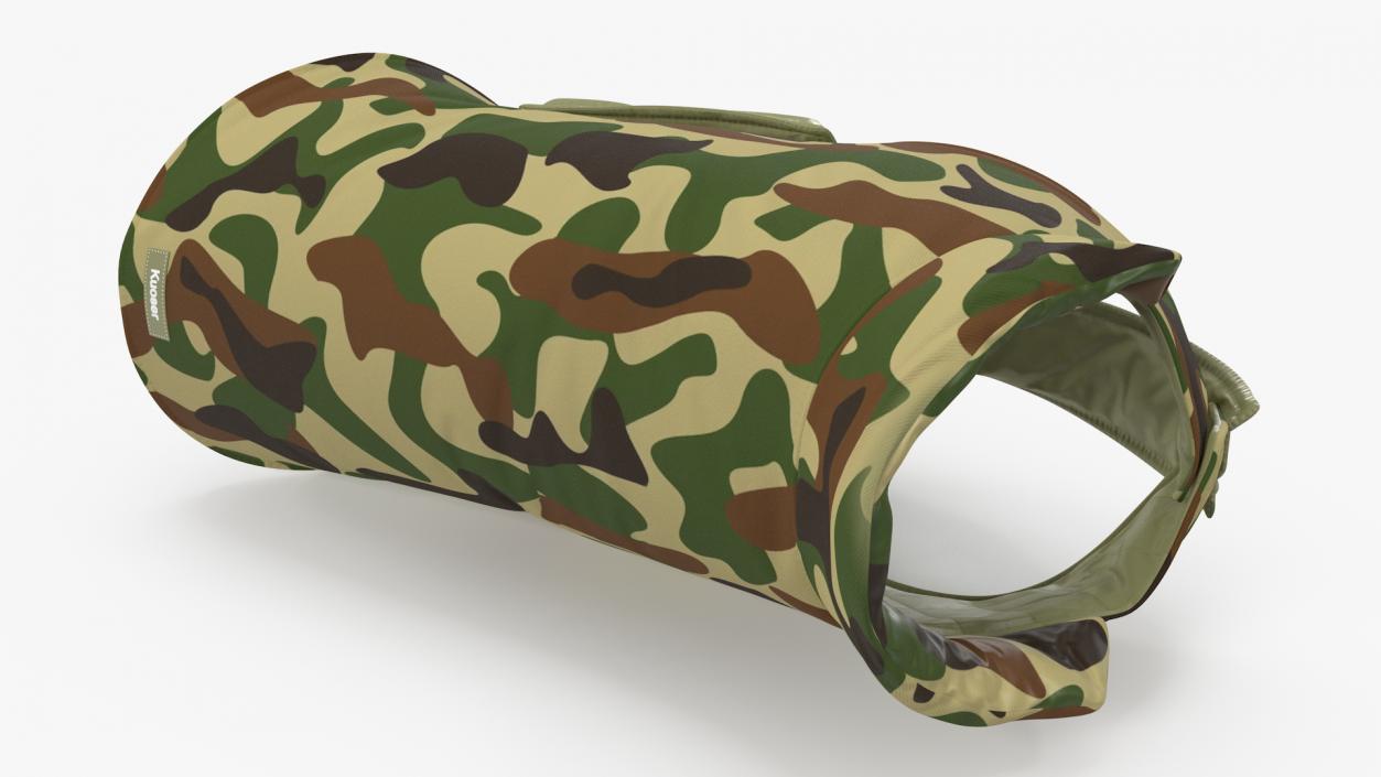 Dog Coat Camouflage 3D model