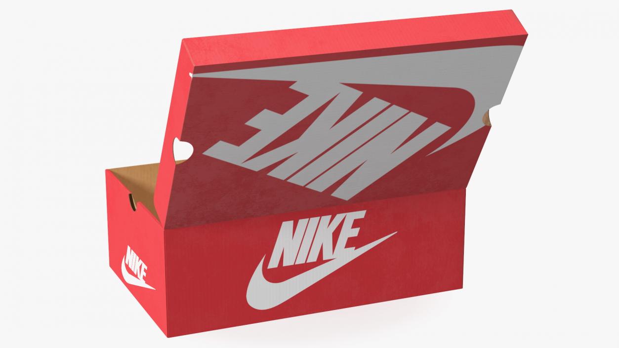 3D Nike Shoe Box Open model