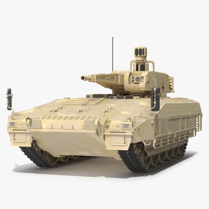 3D model Puma German IFV Military Tank Sandy