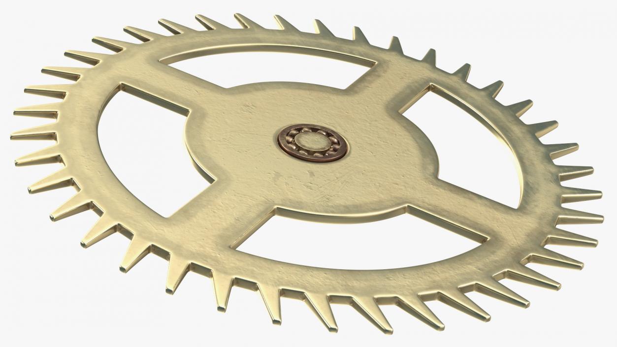 Clock Cog 3D model