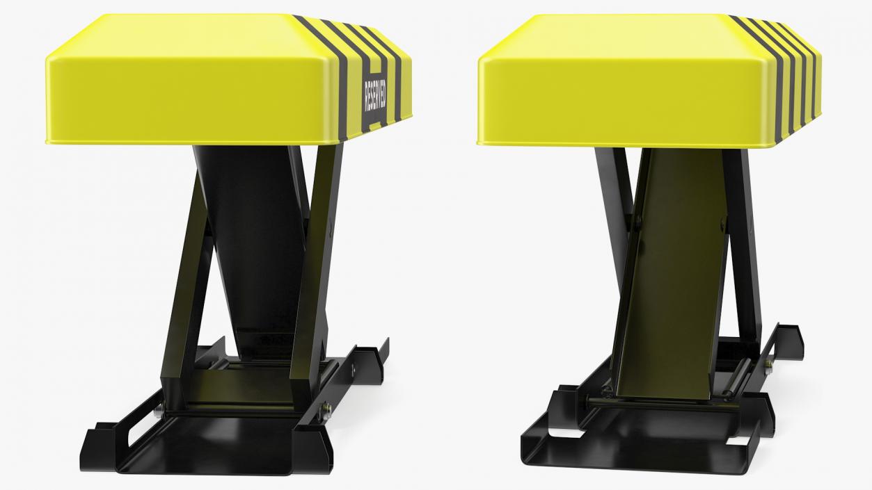 3D model Automatic Parking Barrier with Remote Control