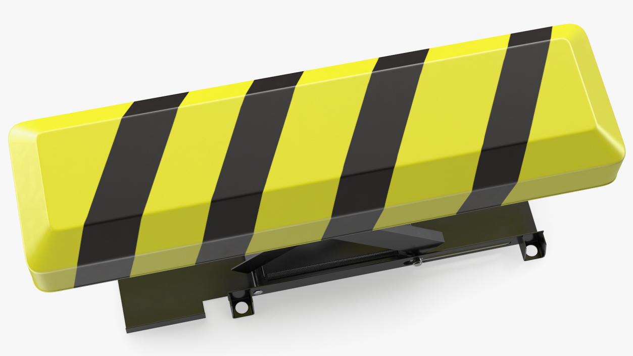 3D model Automatic Parking Barrier with Remote Control