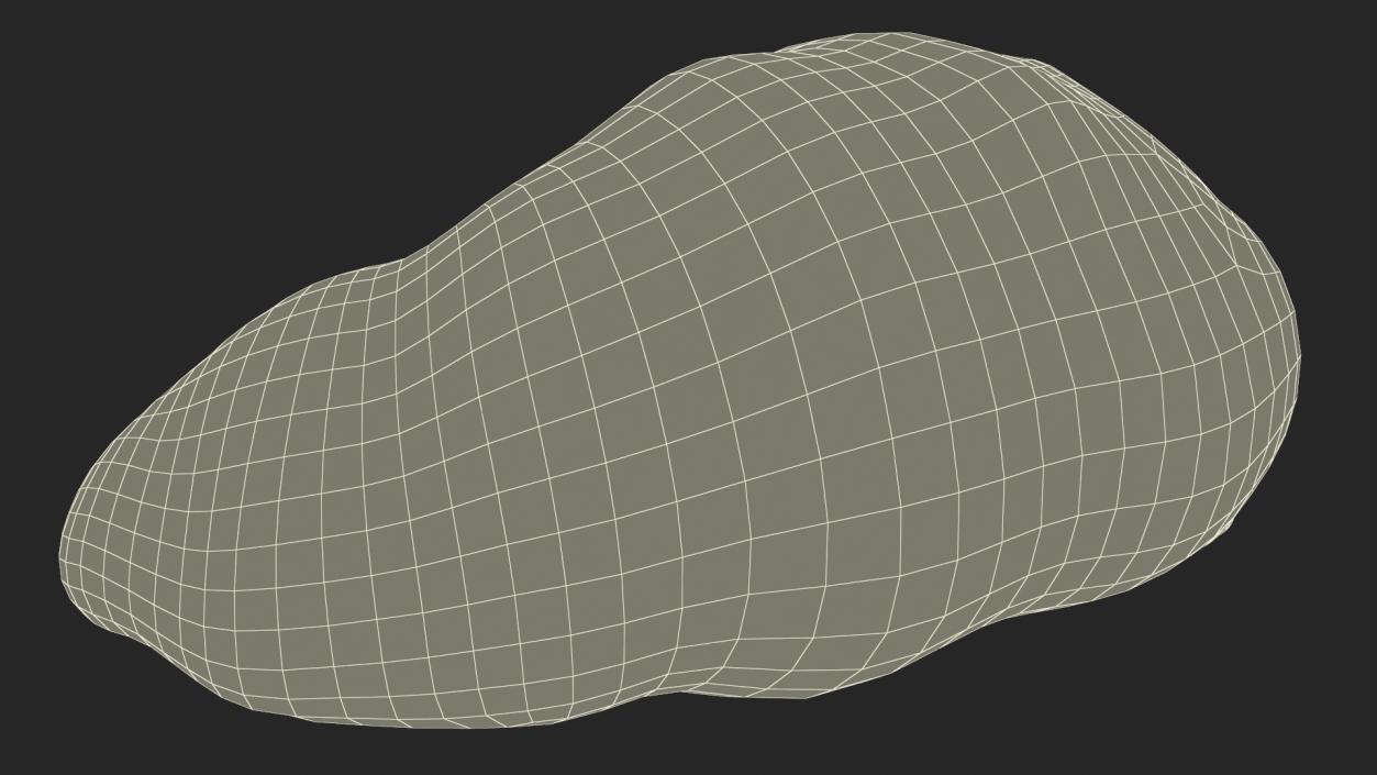 3D model Piece of Croissant 2