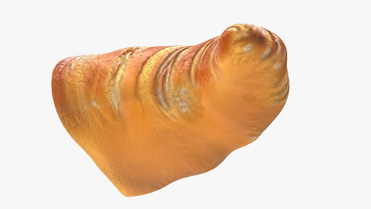 3D model Piece of Croissant 2