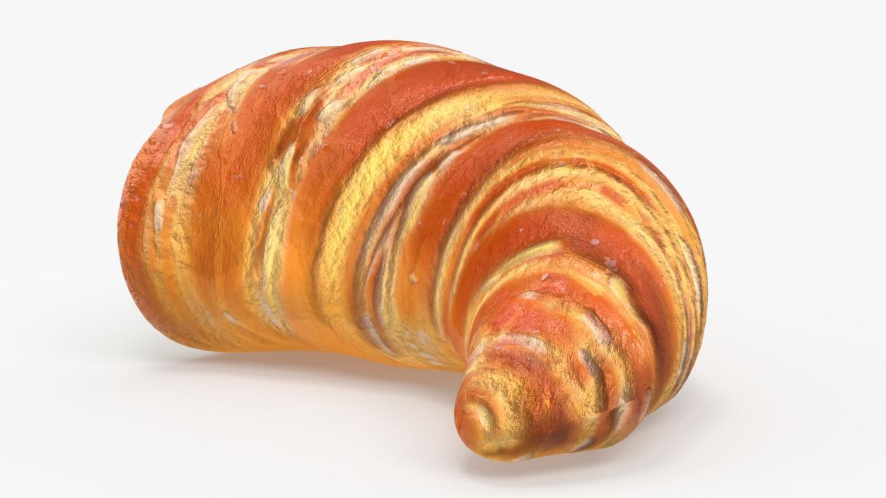 3D model Piece of Croissant 2