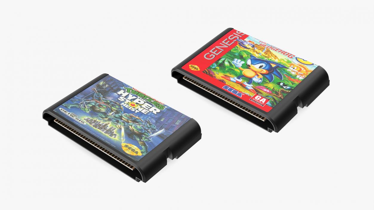 3D Game Cartridges Collection